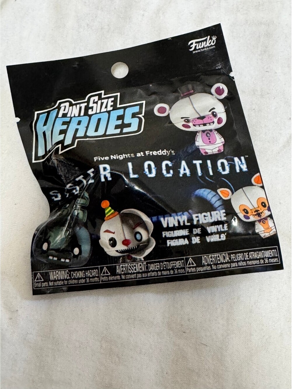 Funko Pint Size Heroes FNAF Sister Location Mystery Blind Bag Sealed